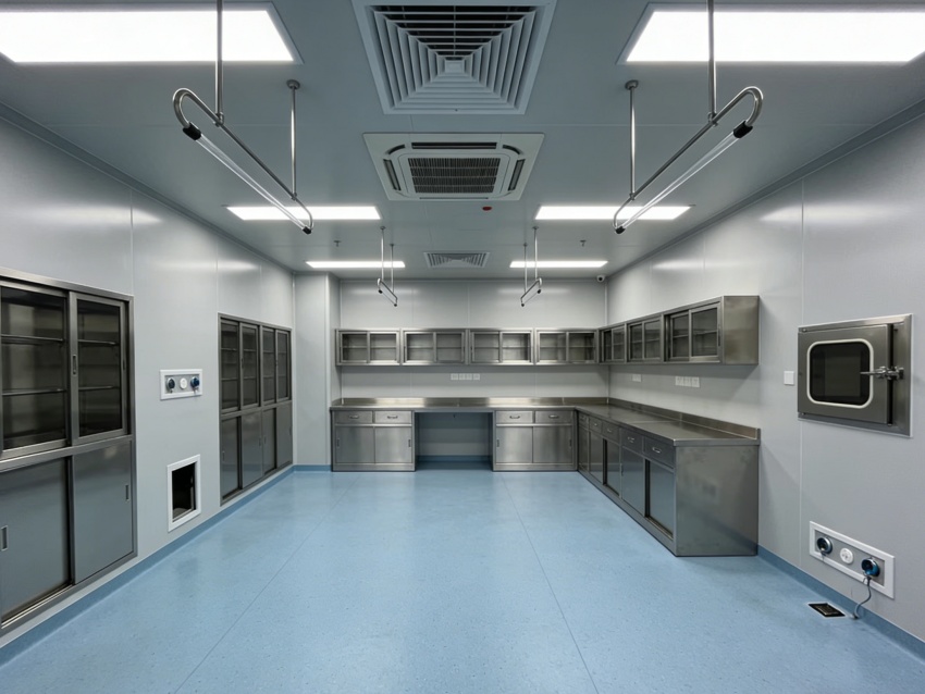 黃山制藥無(wú)菌灌裝車間凈化裝修工程