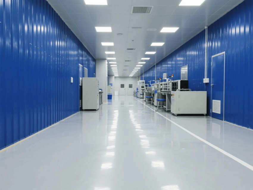 黃山十萬級電子零件生產(chǎn)車間凈化設(shè)計裝修方案分享